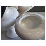 Lot of (2) Finial Jar with Lid 26" and 31"