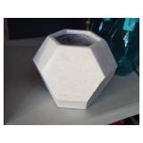 Table Vase 11" x 11" x 9-1/2" (hexagonal)