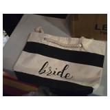 Lot of (20) Bride theme Tote Bags 18" x 6" x 13"
