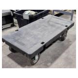 Uline Platform Truck with Handle 4-wheel 4