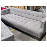 Tufted Tuxedo Couch 7-1/2
