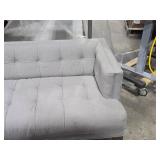 Tufted Tuxedo Couch 7-1/2