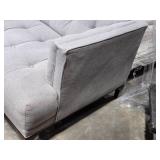 Tufted Tuxedo Couch 7-1/2
