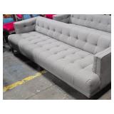 Tufted Tuxedo Couch 7-1/2
