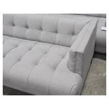 Tufted Tuxedo Couch 7-1/2