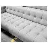 Tufted Tuxedo Couch 7-1/2