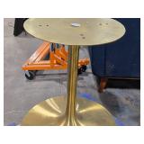 28" Gold Finish Stainless Steel Table Base (tulip)
