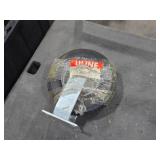 Lot of (1) Uline 8" Pneumatic Rigid Caster H-3614