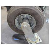 Lot of (2) Uline 8" Pneumatic Swivel Caster