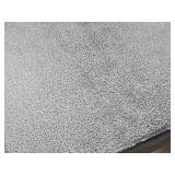 Rustic / Concrete pattern Poly-Top / Wood Frame Dining Table 6-1/2