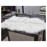 Faux Fur Throw Rug 3