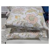 Lot of (2) 15" Throw Pillows - Hillside Crewel by House of Scalamandre