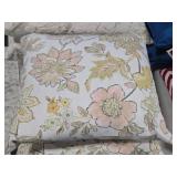 Lot of (2) 15" Throw Pillows - Hillside Crewel by House of Scalamandre