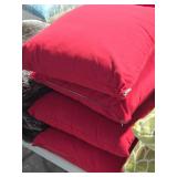 Lot of (4) 15" Polyester Throw Pillows