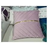 Lot of (1) 15" Velvet Throw Pillow by Tosleo