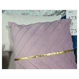 Lot of (1) 15" Velvet Throw Pillow by Tosleo