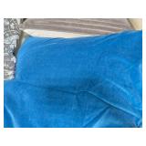 Lot of (1) 21" Velvet Throw Pillow