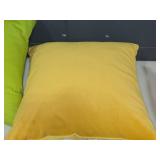 Lot of (1) 15" Velvet Throw Pillow