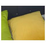 Lot of (1) 15" Velvet Throw Pillow