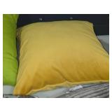 Lot of (1) 15" Velvet Throw Pillow