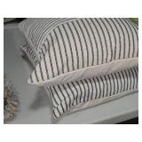 Lot of (2) 15" Patchwork Throw Pillows
