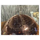 Lot of (1) 16" Mirror Disco Ball (pink)