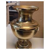 Aluminum Decorative Vase 14" (gold)