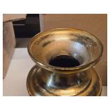 Aluminum Decorative Vase 14" (gold)