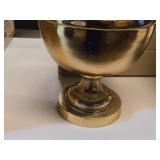 Aluminum Decorative Vase 14" (gold)