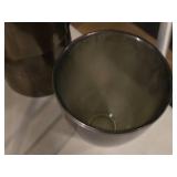 Lot of (4) Iridescent Finish Glass Vase 7"