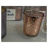 Lot of (28) Votive / Tea Light Candleholder with Flameless Tea Light Candles