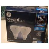 Lot of (2 Boxes) LED Indoor Flood Light Bulbs - 3 Way Soft White 65/75/90 Replacement, HD Light 65W Replacement 9W 2-count ( 4 total items )