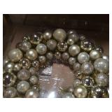 Lot of (2 Boxes) 15 1/2" Christmas Ball Wreath by Z Gallerie 4-count ( 8 total items ) (in original packaging)
