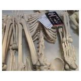 Lot of (2) Pose-N-Stay Antique Skeleton