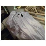 Lot of (2 Boxes) Hanging Halloween Ghost Décor 4-count ( 8 total items )