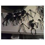 Lot of (5) Halloween Décor - Bat Skeleton