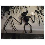 Lot of (5) Halloween Décor - Bat Skeleton