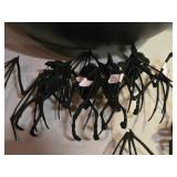 Lot of (5) Halloween Décor - Bat Skeleton