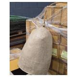 Lot of (4) 25" Paper Mache Light / Lamp Shade - Marquis by Accent Décor (in original packaging)