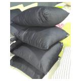 Lot of (4) 12" Cotton Throw Pillows by Tymo