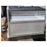 Retail Glass Jewelry Display Counter Case