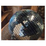 Lot of (2) 8" Mirror Disco Balls (blue)