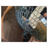 Lot of (2) 8" Mirror Disco Balls (blue)