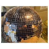Lot of (1) 12" Mirror Disco Ball (pink)