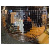 Lot of (1) 12" Mirror Disco Ball (pink)