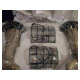 Halloween Décor - Creepy Hands and Lanterns (in original packaging)