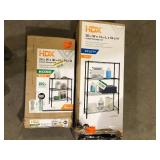 Lot of Assorted Storage Shelving Various Models and Conditions  Customer Returns See Pictures