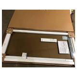 Andersen 70-1/2 in. x 79-1/2 in. 200 Series White Right-Hand Perma-Shield Sliding Patio Door w/ White Int, Fixed Panel w/ Blinds Customer Returns See Pictures