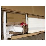 International Concepts 60 in. H Unfinished Solid Wood 5-Shelf Standard Bookcase Customer Returns See Pictures