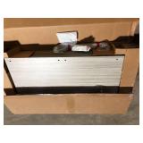 Closet Evolution Essential Shoe 25 in. W Classic White Wood Closet Tower Customer Returns See Pictures